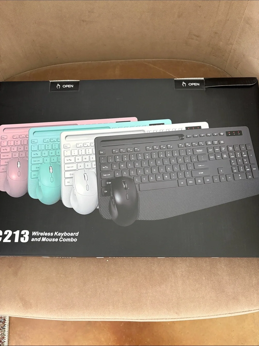 KC213 wireless keyboard and mouse combo new!